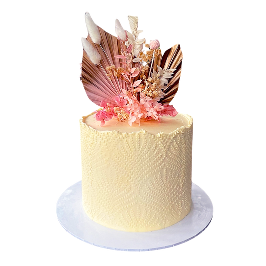 Dried Flower Cake